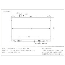 Aluminum Auto Radiator for Lexus Is-F′ 11- OEM 16400-38210